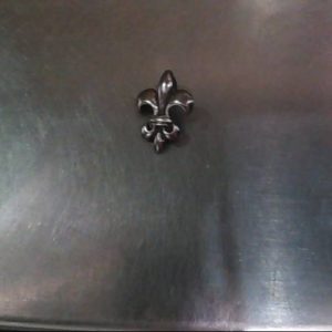 MIGNON FAGET FLEUR DE LIS Pendant Charm STERLING SILVER STERLING SILVER 1.3 DWT