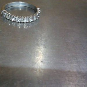 Ring 14K Gold WHITE GOLD 2.2 DWT