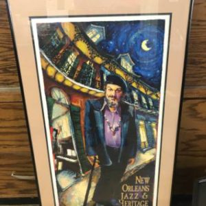 JAZZ FEST 1998 DR JOHN POSTER