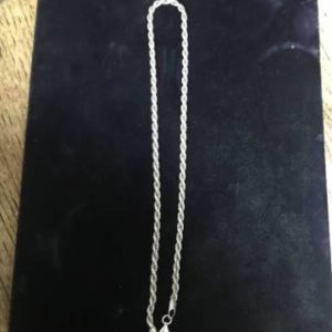 Chain STERLING SILVER STERLING SILVER SIZE:18″ 14.3 DWT