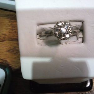 Ring 18K Gold WHITE GOLD