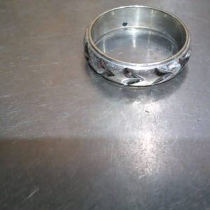 Ring 14K Gold WHITE GOLD 4.4 DWT