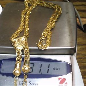 22K Gold YELLOW GOLD 35.0 DWT