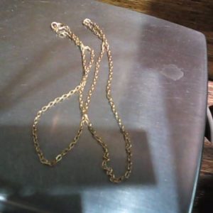 Chain 14K Gold YELLOW GOLD SIZE:18″ 3.0 DWT