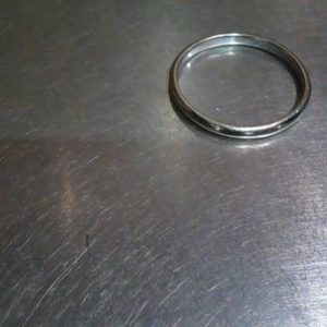 Ring 10K Gold WHITE GOLD 1.1 DWT