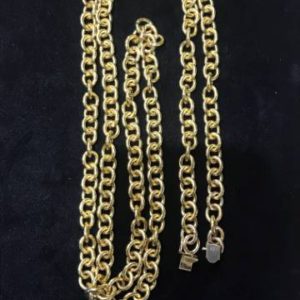 Chain 14K Gold YELLOW GOLD SIZE:45″ 105.7 DWT