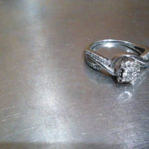 Ring 10K Gold WHITE GOLD