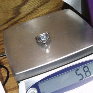 Ring SILVER 5.8 DWT