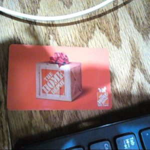 HOME DEPOT GIFT CARD